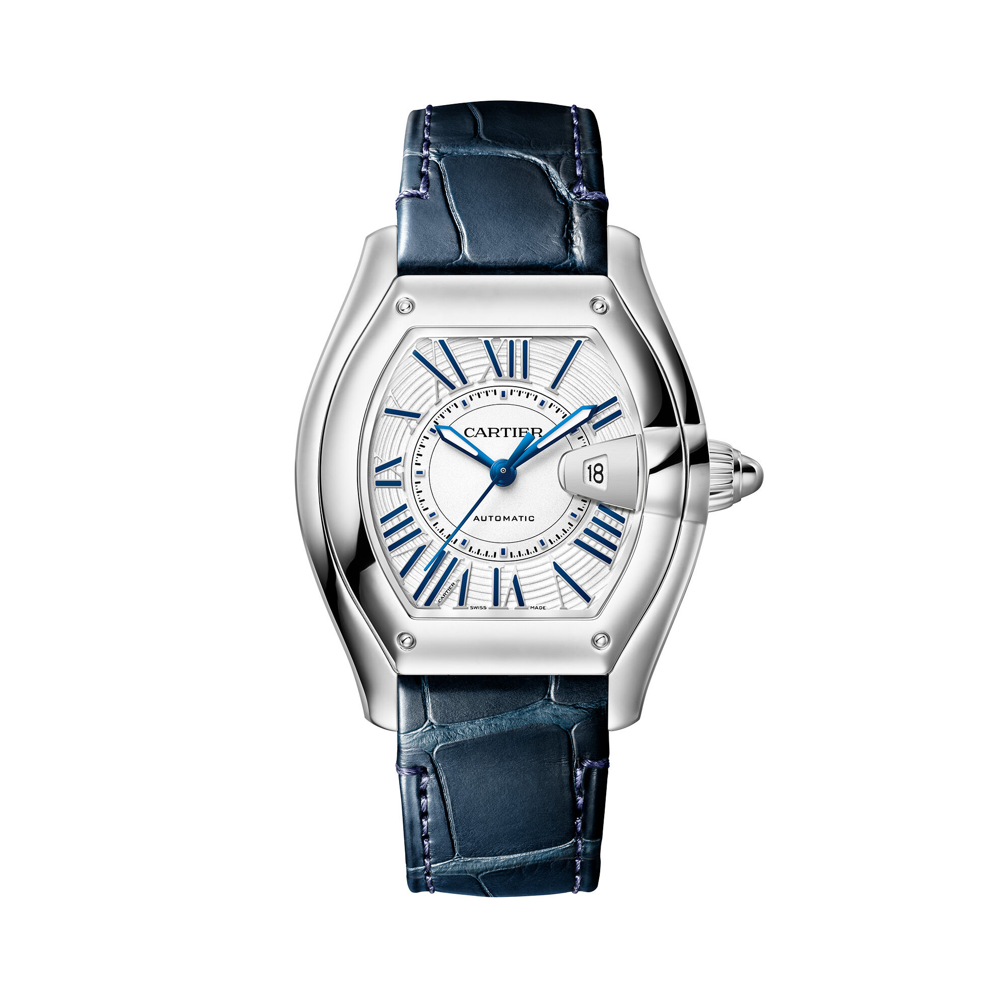Cartier Roadster Medium Automatic 42 X 35 mm Stainless Steel